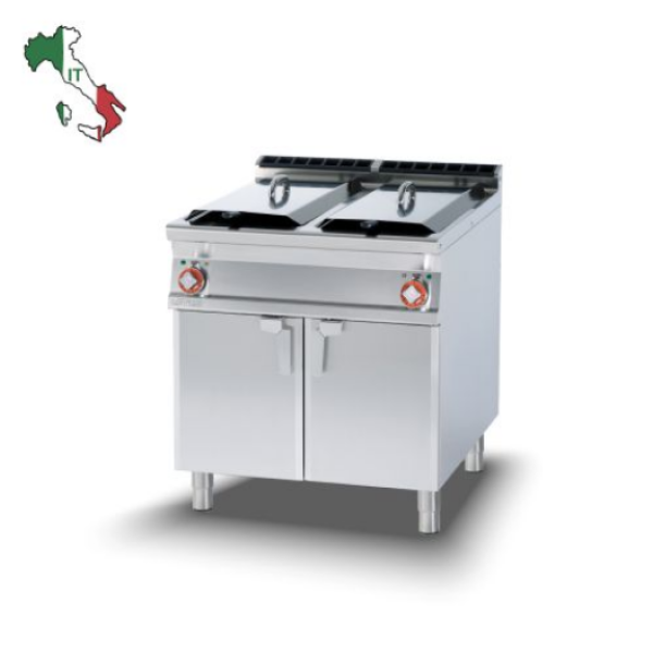  Φριτέζα ηλεκτρική επιδαπέδια διπλή 18+18 lt  F2/18-78ET 